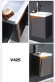 فول ست روشویی کابینتی دیواری Kevik مدل V425 با صفحه کورین