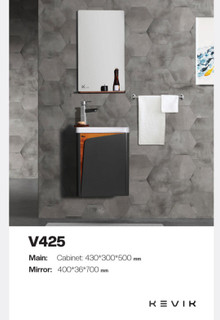 فول ست روشویی سنگ کورین Kevik مدل v425