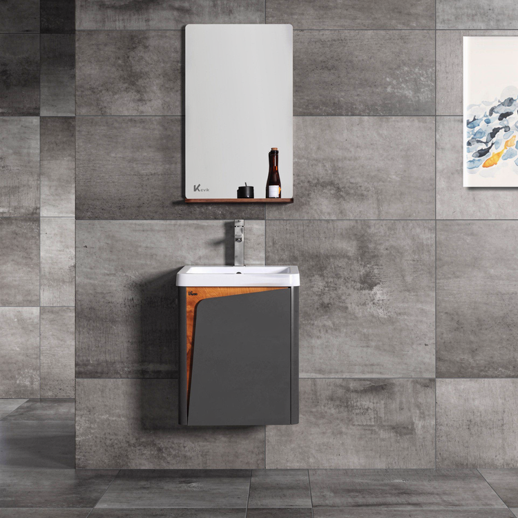 فول ست روشویی کابینتی دیواری Kevik مدل V425 با صفحه کورین